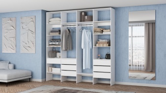 Стеллаж для одежды Мирта 67 BMS