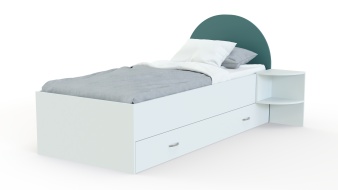 Кровать Princess BMS с изголовьем