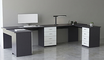Письменный стол для двоих Принстон 1 BMS