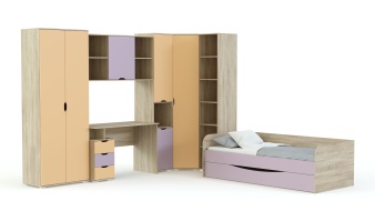 Модульная детская Дана 2-4 BMS для детской спальни