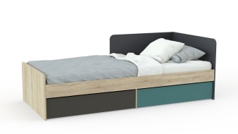 Кровать с 2-мя ящиками Jackie