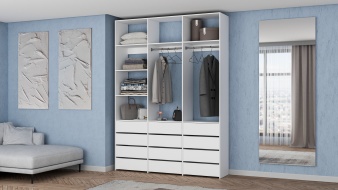 Встраиваемый Стеллаж для одежды Мирта 48 BMS