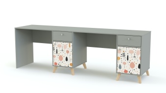 Письменный стол для двоих Эльза 2 BMS
