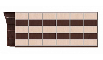 Шкаф-купе Долорес BMS шириной до 5 метров