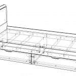 Чертеж Кровать Аврора 11 BMS