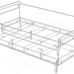 Чертеж Кровать Лоск 11 BMS