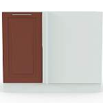 Шкаф нижний угловой приставной с одной дверью Ирен BMS - Фото 2