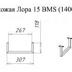 Чертеж Прихожая Лора 15 BMS