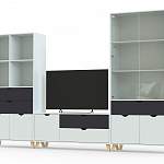 Стенка для гостиной Стокгольм 12 BMS - Фото 4