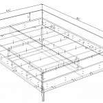 Чертеж Кровать Прайм 10 BMS