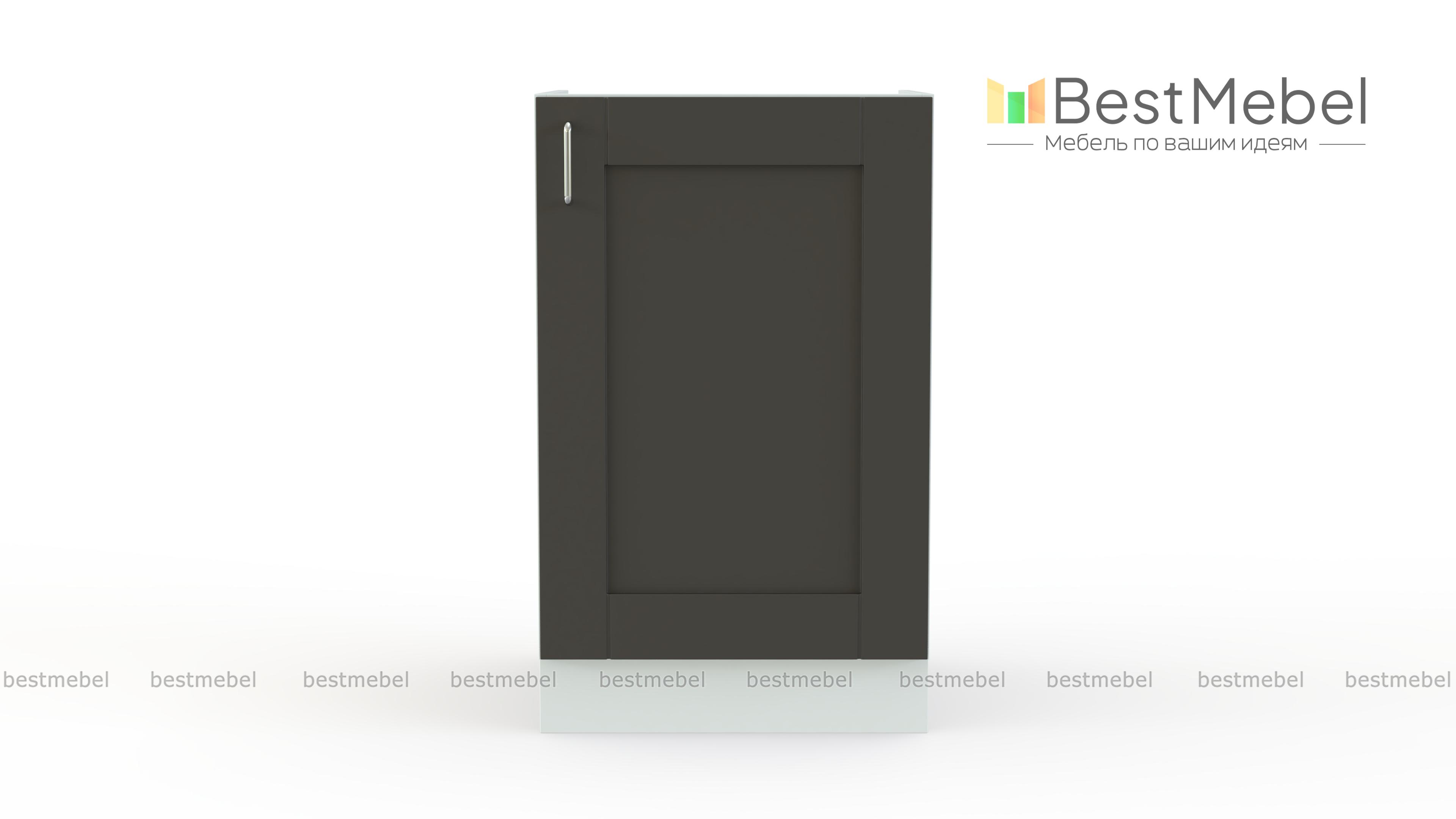 Шкаф нижний под мойку с 1-ой дверцей Лофт BMS - Фото