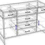 Комод Лейтон 12 BMS