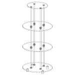 Схема сборки Стеллаж Тоскана 2 BMS