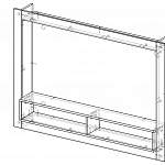 Чертеж Панель для ТВ Вайс 45 BMS