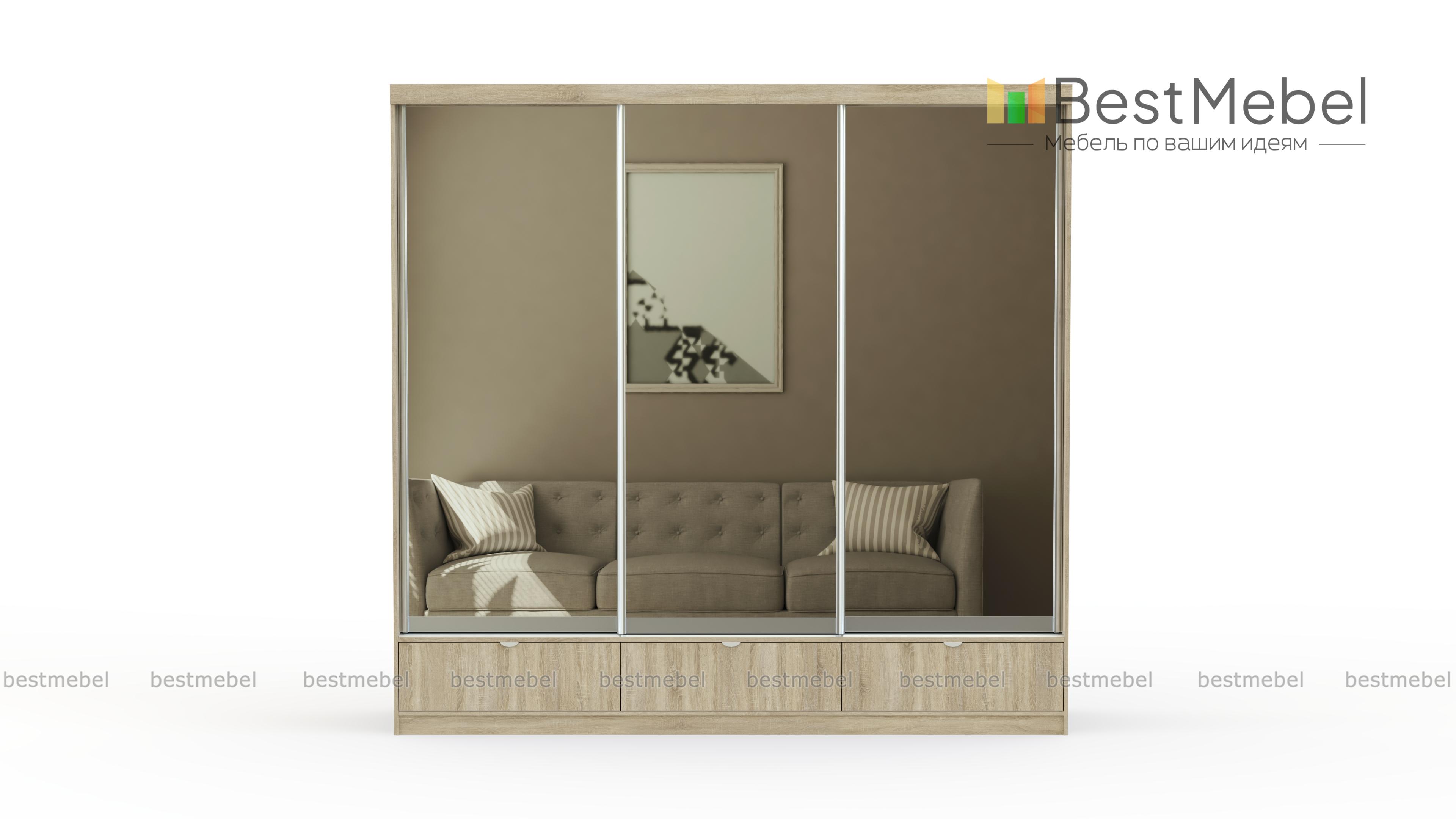 Шкаф-купе Мадрид 268 BMS - Фото