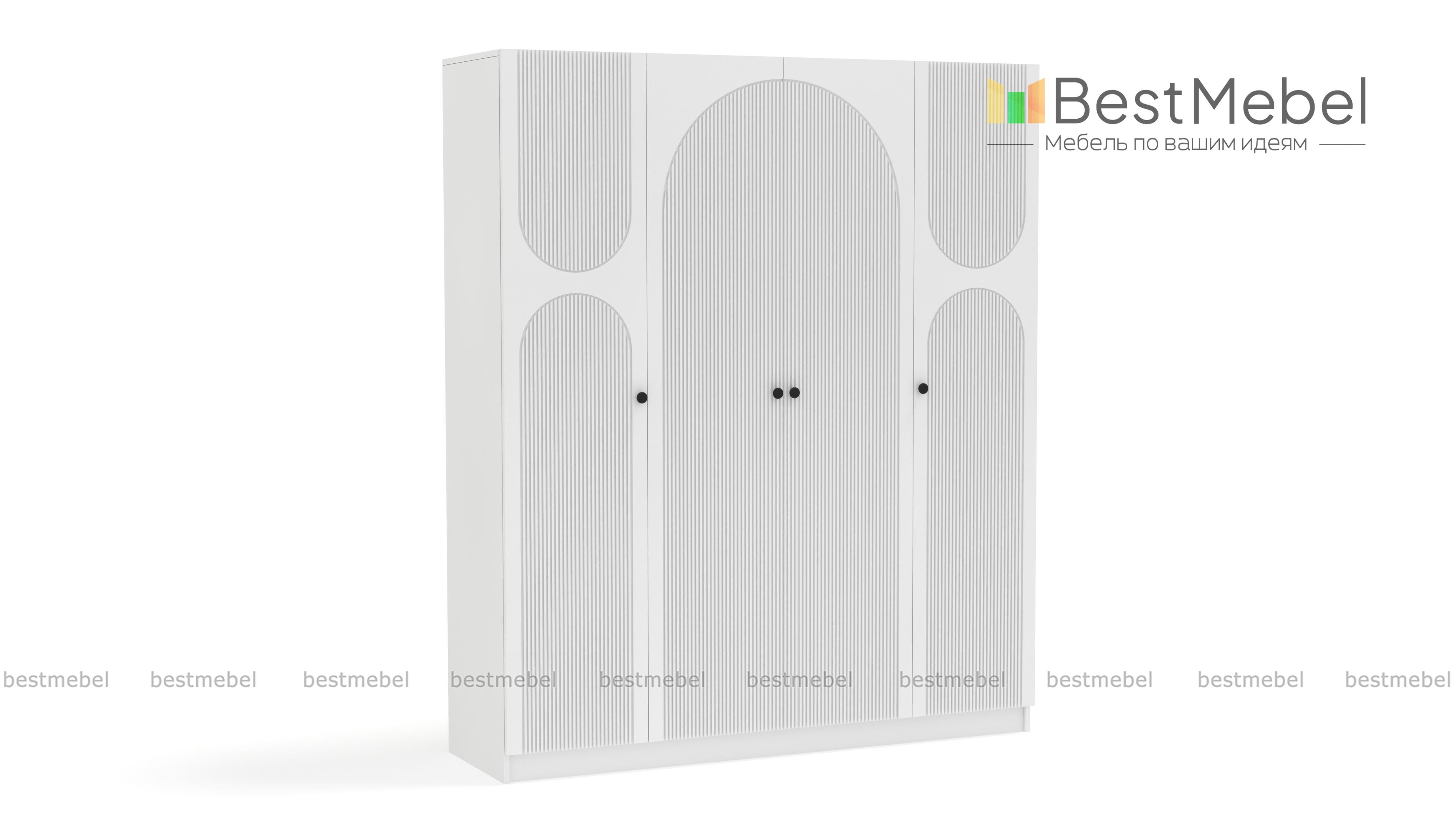 Шкаф распашной Вивьен 12 BMS - Фото