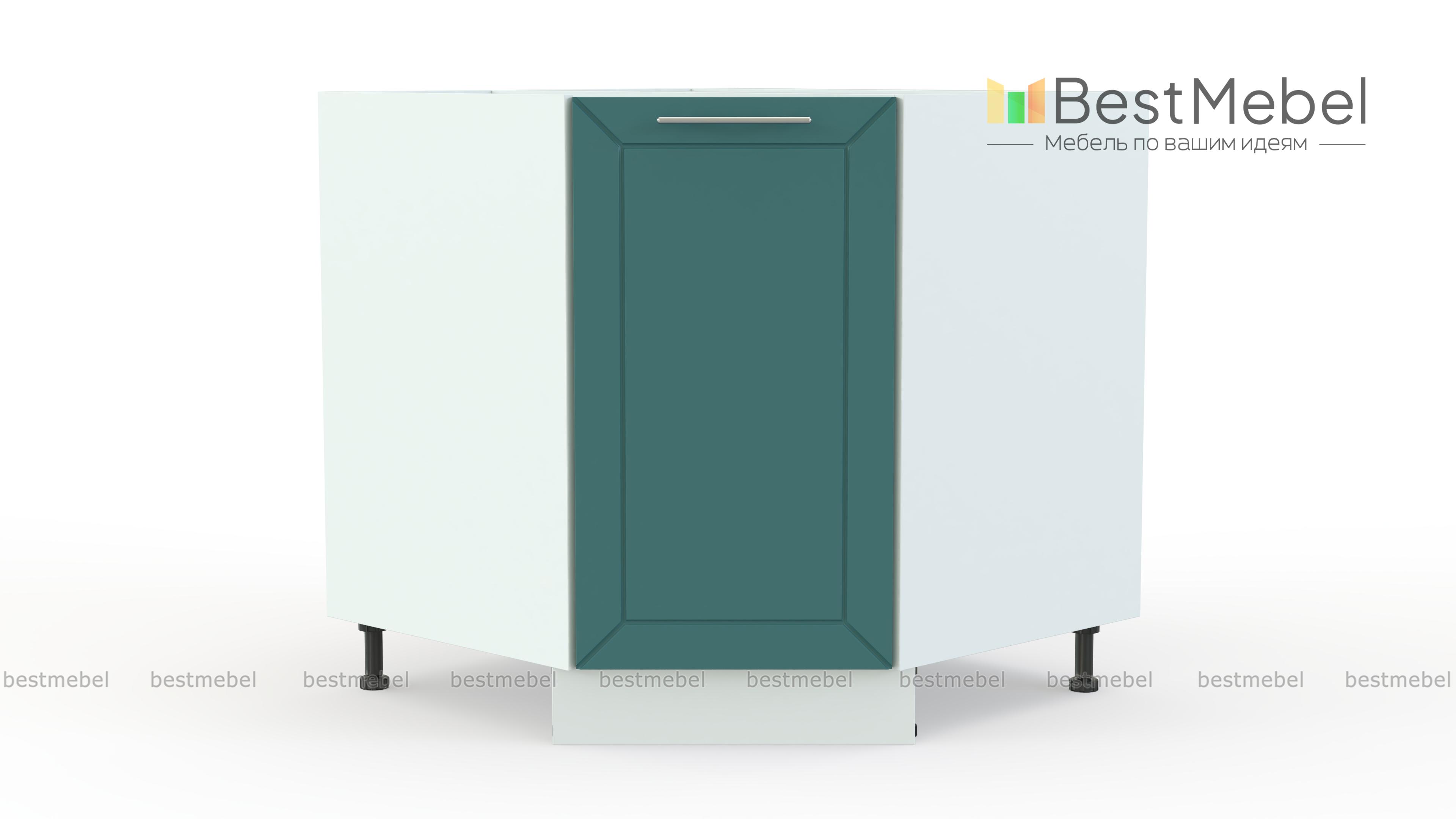 Шкаф нижний угловой (трапеция) Тетчер BMS - Фото