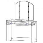 Схема сборки Туалетный столик Angel BMS