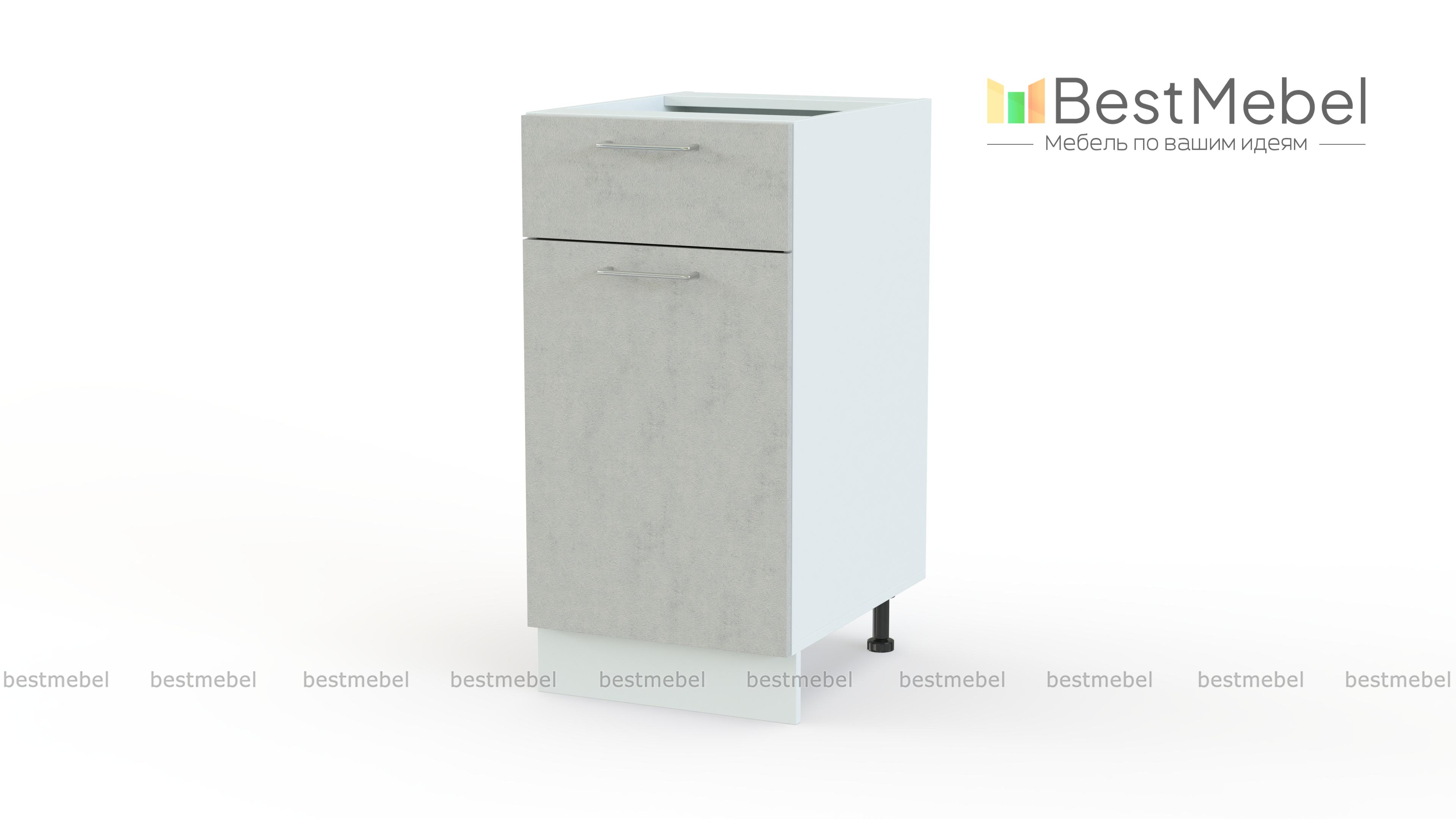 Стол с ящиком Арт 1 дверь BMS - Фото