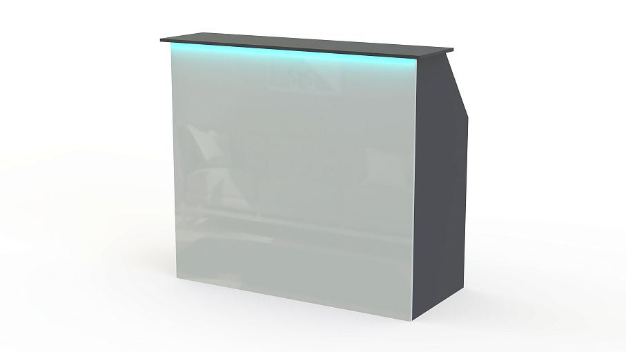 Стойка ресепшн №37 с подсветкой BMS - Фото