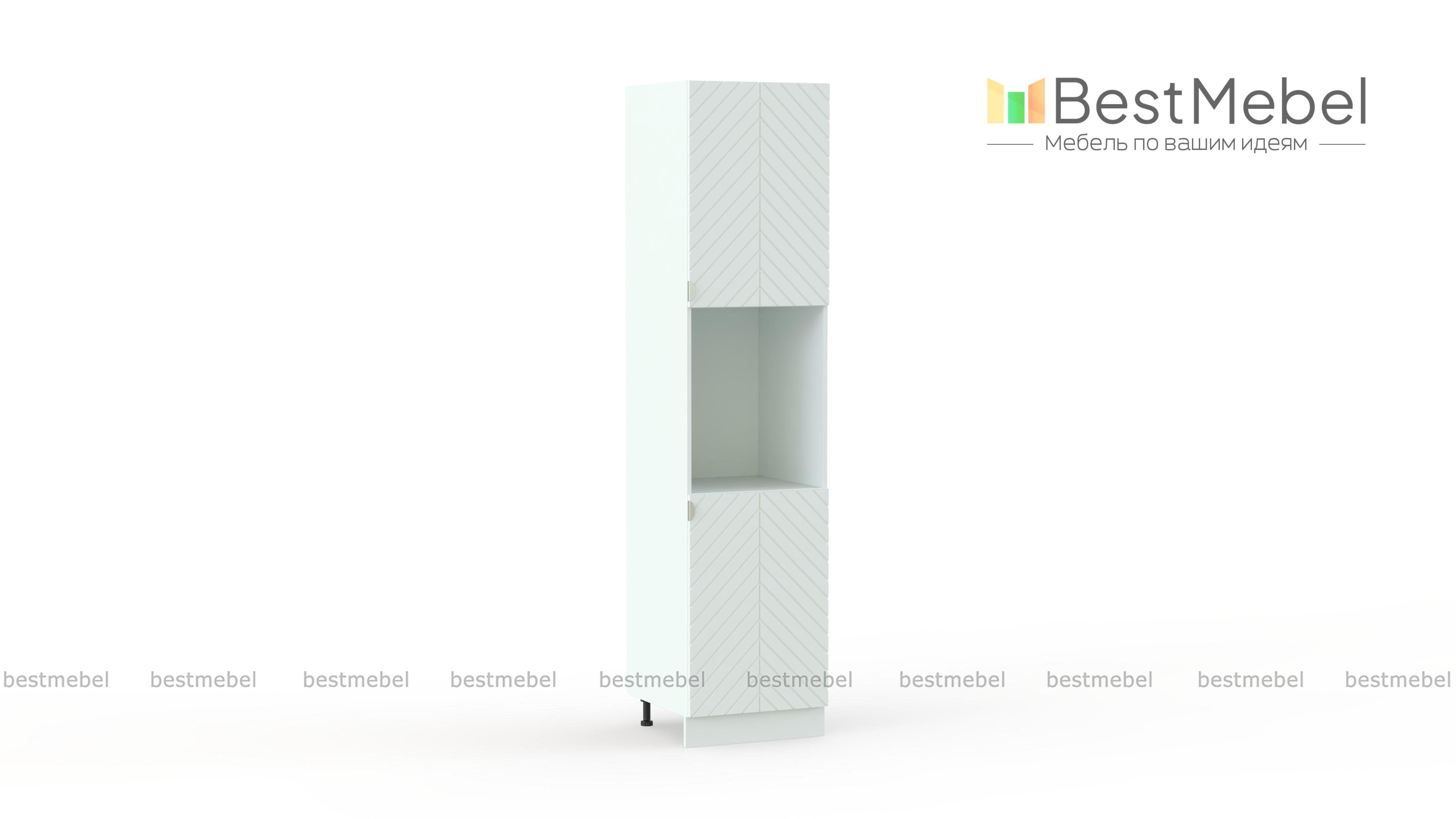 Шкаф-пенал с 2-мя дверцами Анаис 1 BMS - Фото