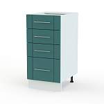 Шкаф нижний с 4-мя выдвижными ящиками Ирен BMS - Фото 7