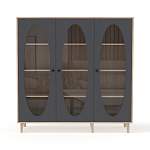 Шкаф книжный Брукс 3 BMS - Фото 3