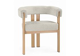 Стул на металлокаркасе Selma бежевого цвета