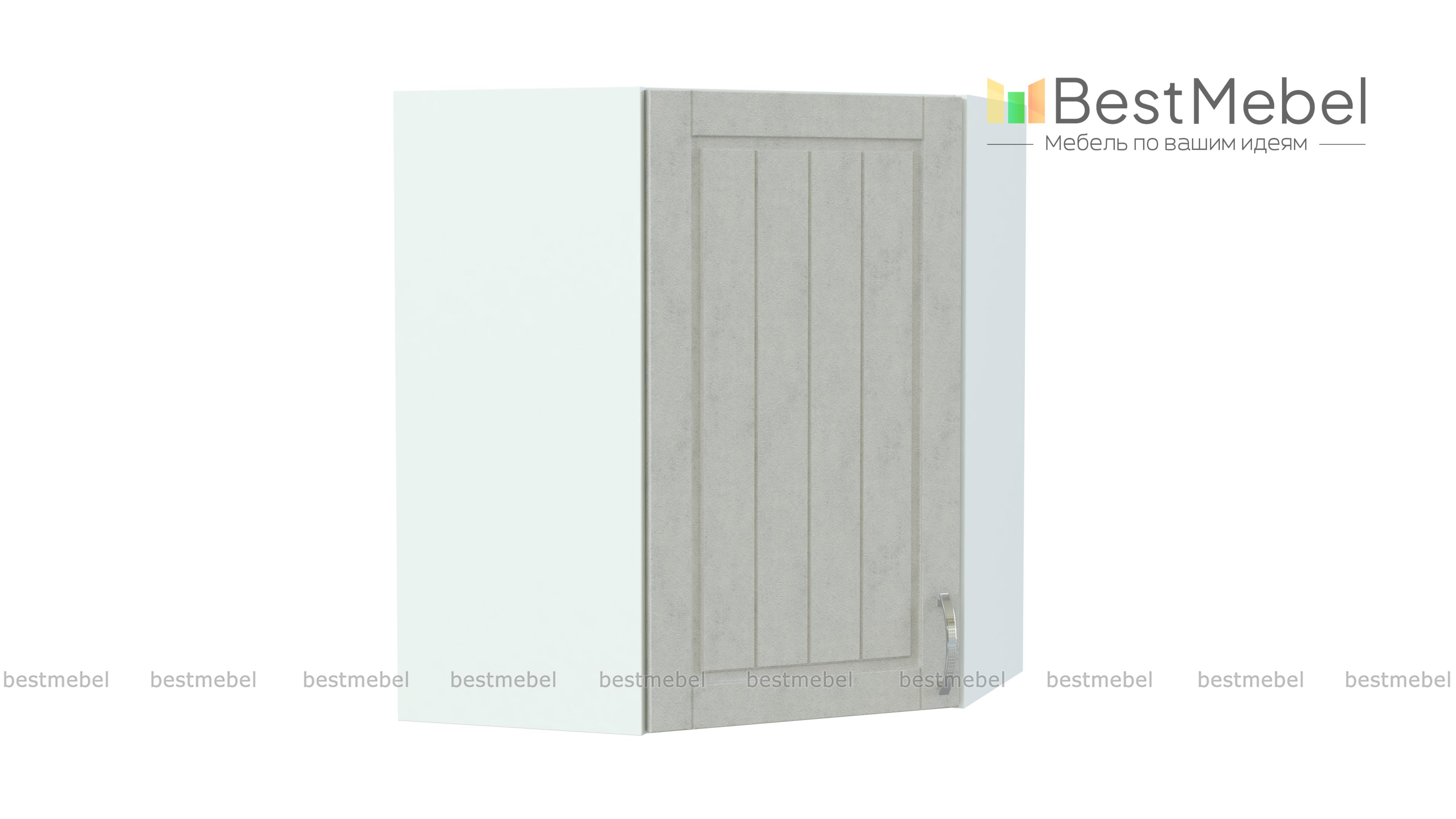 Шкаф верхний Лондон угловой BMS - Фото