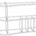 Чертеж Полка Стинол BMS