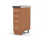 Шкаф нижний с 4-мя выдвижными ящиками Ирен BMS - Фото 10