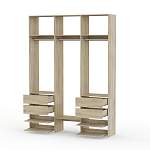 Стеллаж для одежды Мирта 92 BMS - Фото 2