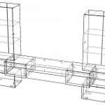 Чертеж Стенка Cama Tori BMS