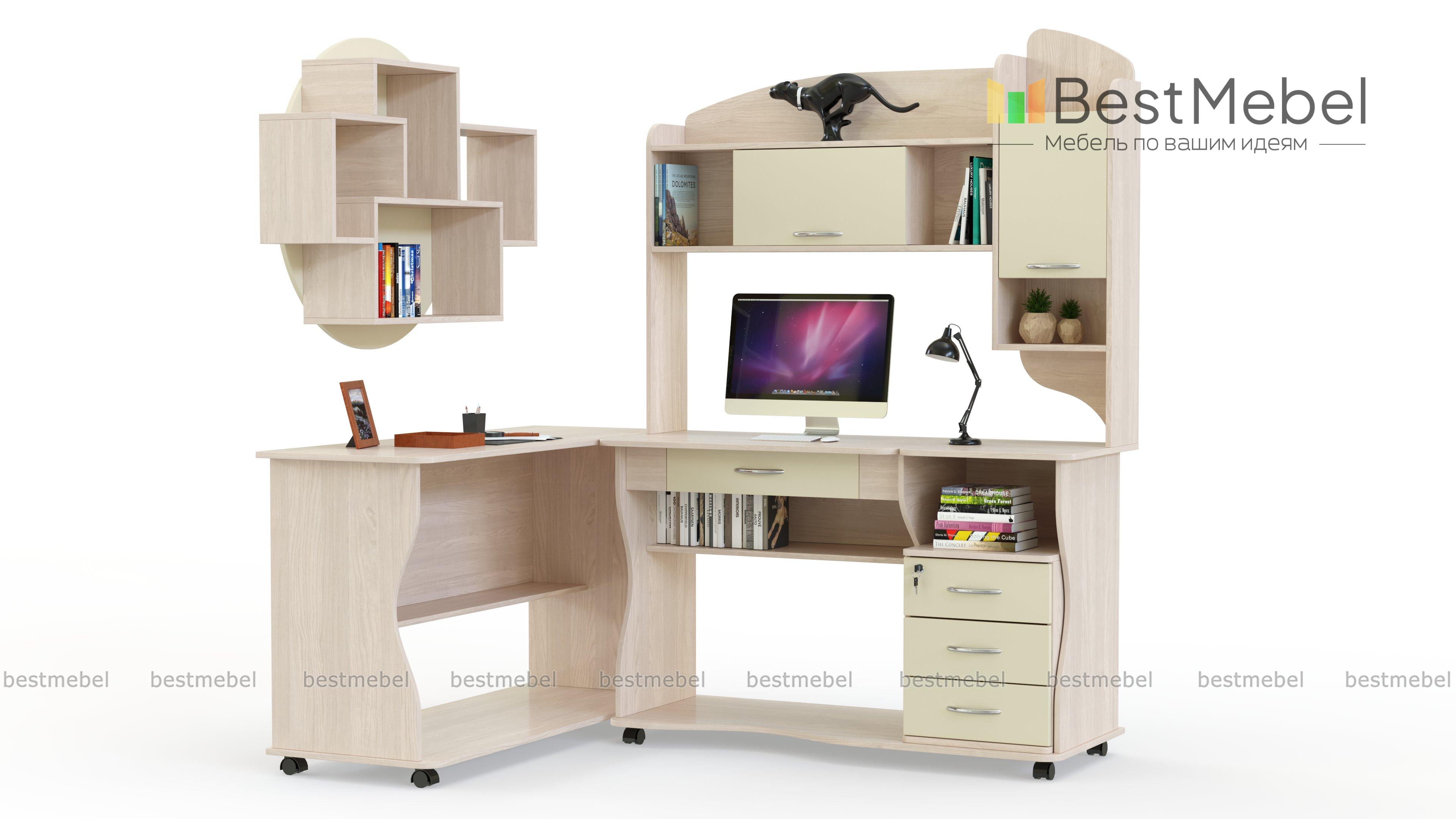Письменный стол Юниверс 12 BMS - Фото