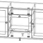 Чертеж Тумба ТВ Эксклюзив 4 BMS