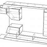 Чертеж Стенка для гостиной Камилла ТВ-3 BMS