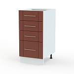 Шкаф нижний с 4-мя выдвижными ящиками Ирен BMS - Фото 1