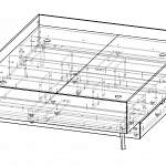 Чертеж Кровать Прайм 11 BMS