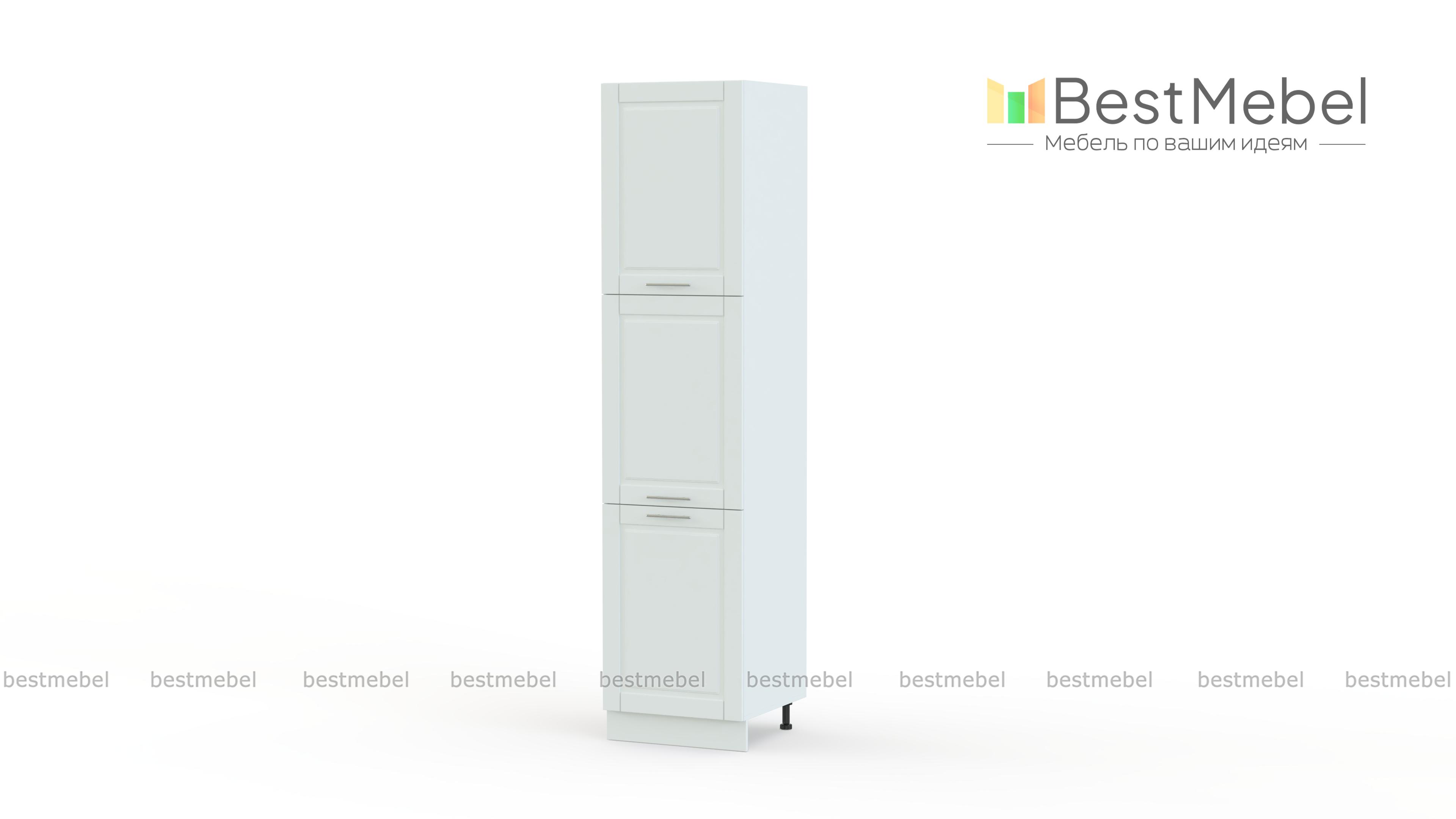 Шкаф-пенал 3 двери Палермо BMS - Фото