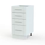 Шкаф нижний с 4-мя выдвижными ящиками Ирен BMS - Фото 4