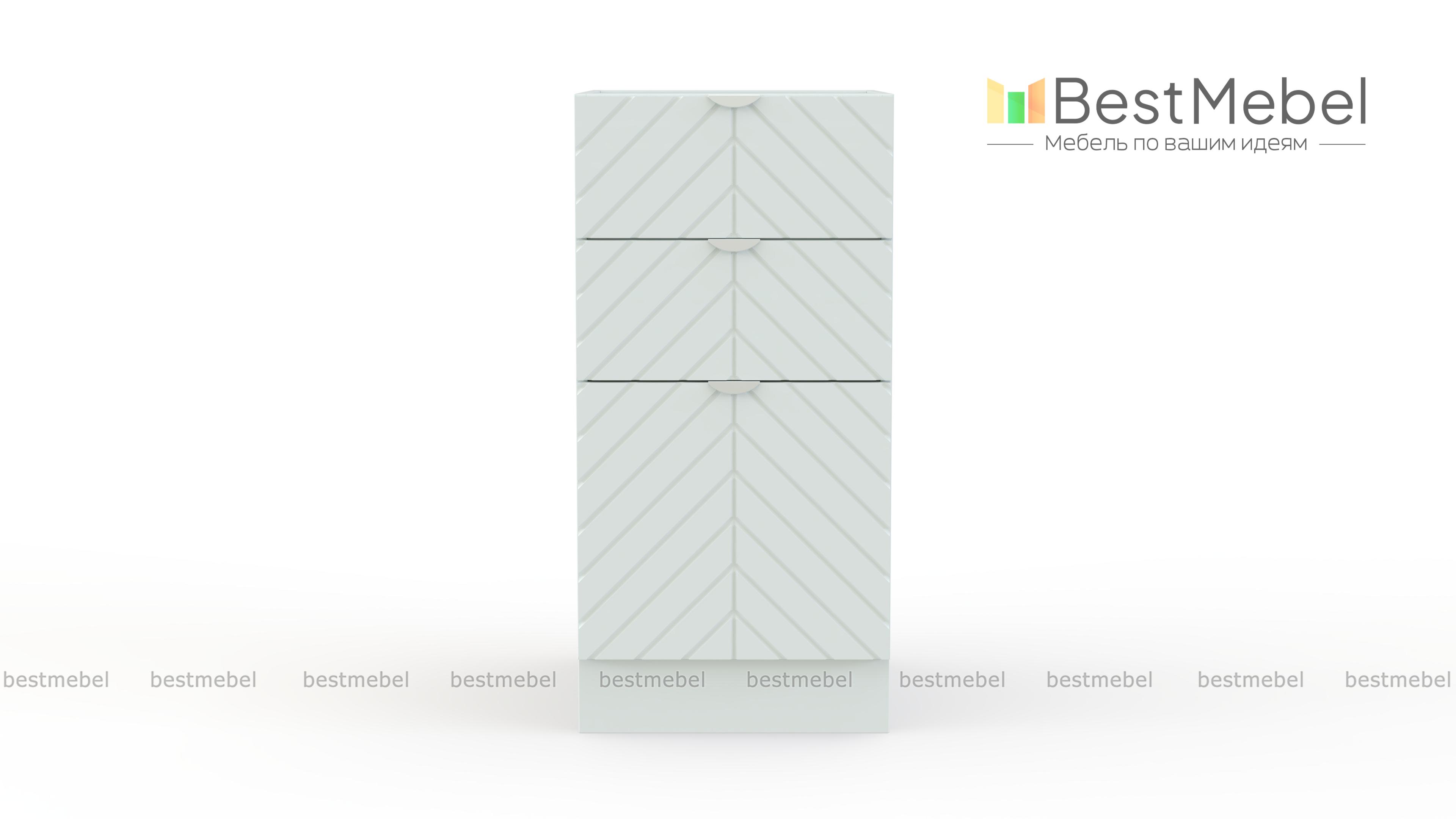 Шкаф нижний с 3-мя ящиками Анаис BMS - Фото