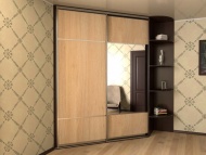 Шкаф-купе АХ-28-27 BMS(Белье - Платье (2 верх. полки) (2))