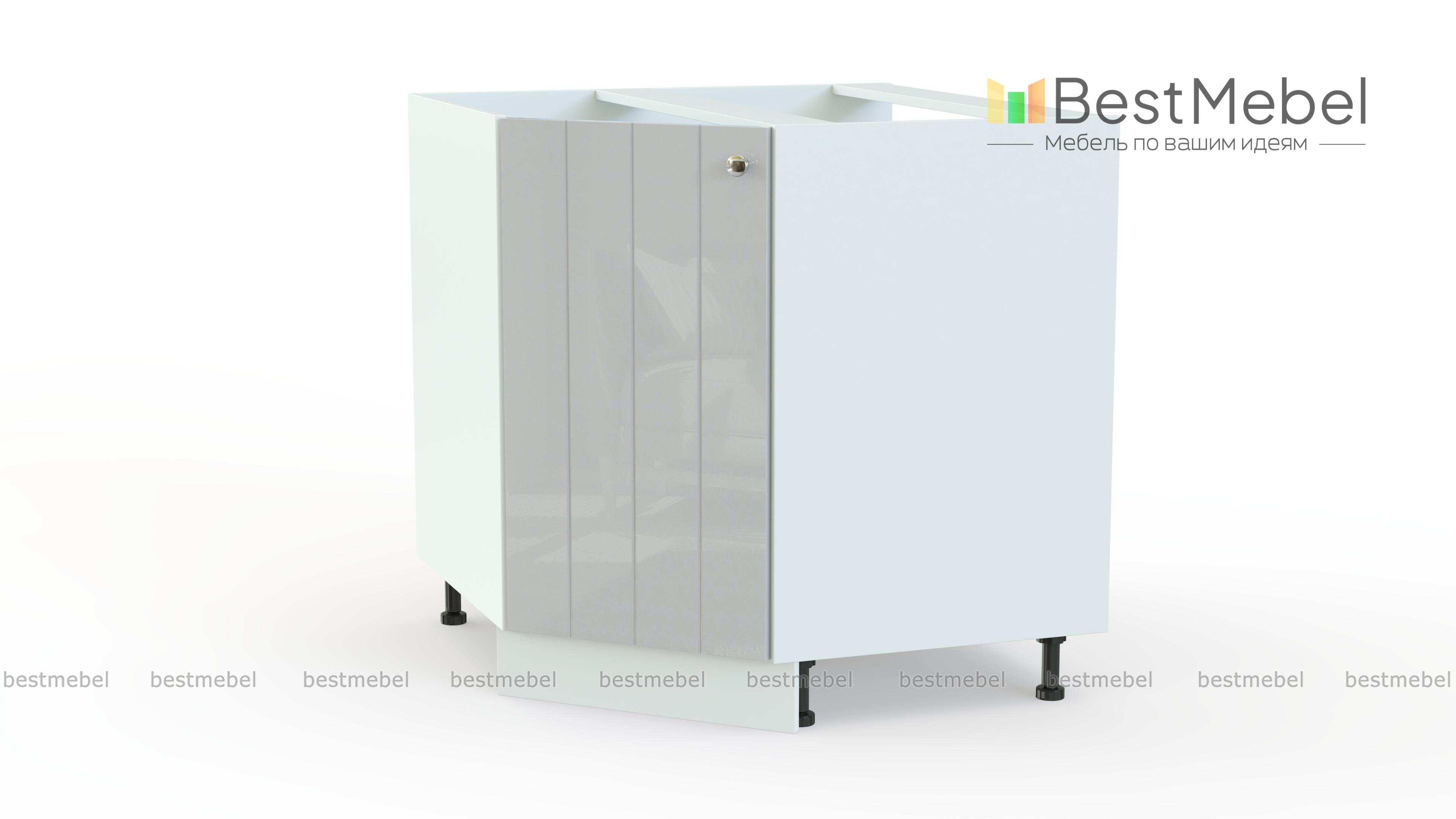 Шкаф нижний угловой (трапеция) Прованс BMS - Фото