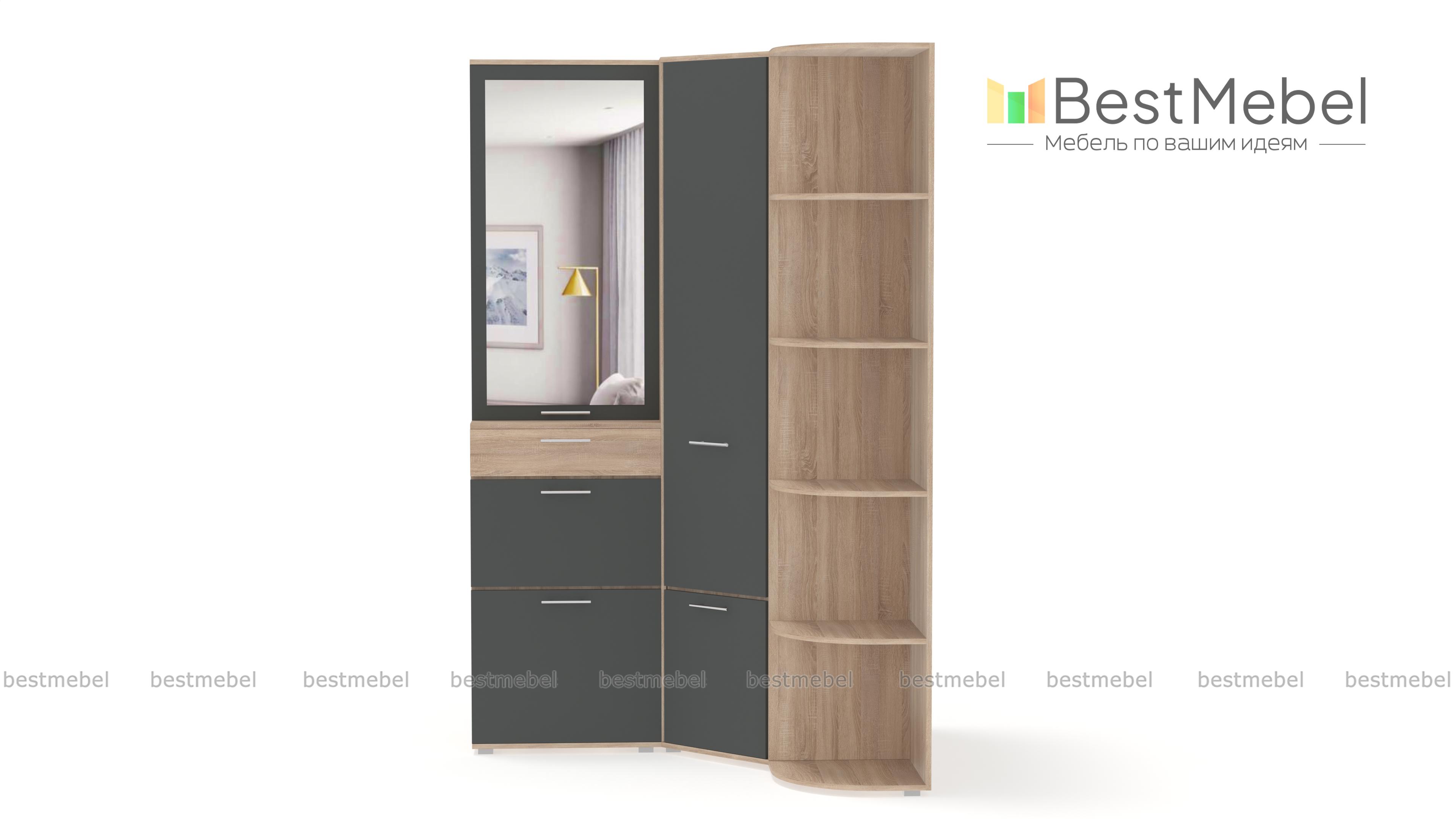 Угловой шкаф Вива 1 BMS - Фото