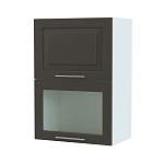 Шкаф газовка двухдверная с витриной Ирен BMS - Фото 7