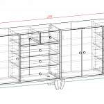 Чертеж Комод Эстетик 17 BMS