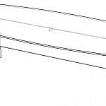 Чертеж Конференц-стол 240 BMS
