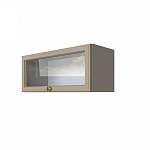 Шкаф верхний горизонтальный остекленный Шарлин BMS - Фото 1