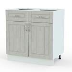 Шкаф нижний Лондон 2 двери 2 ящика BMS - Фото 1