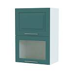 Шкаф газовка двухдверная с витриной Ирен BMS - Фото 4